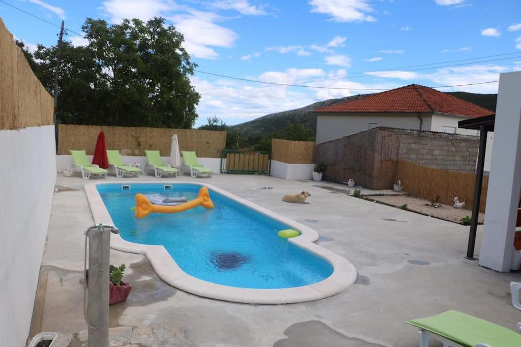 With Swimming Pool And Game